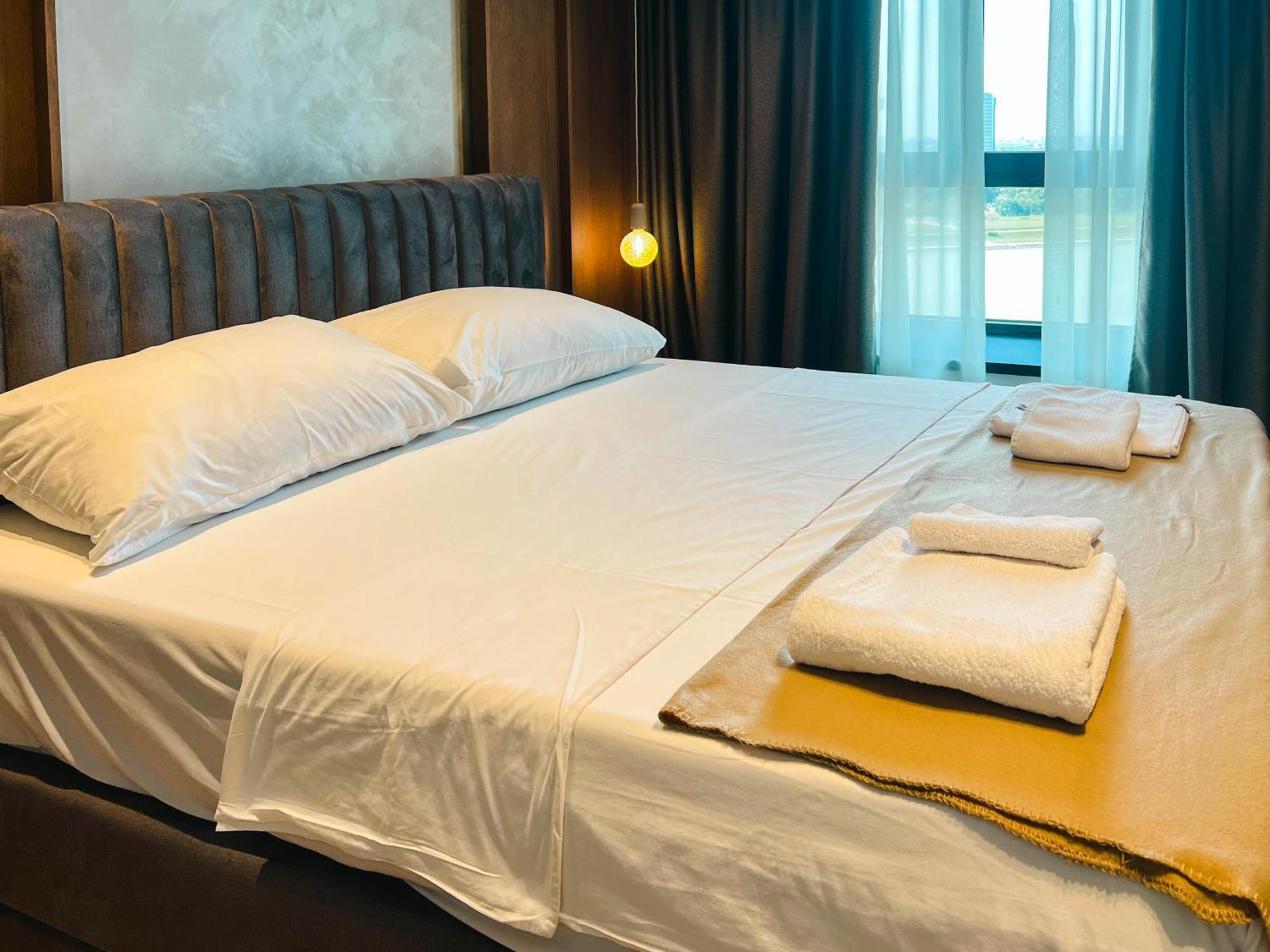 Belgrade Waterfront - Beograd Na Vodi - Metropolitan Luxury Apartments מראה חיצוני תמונה