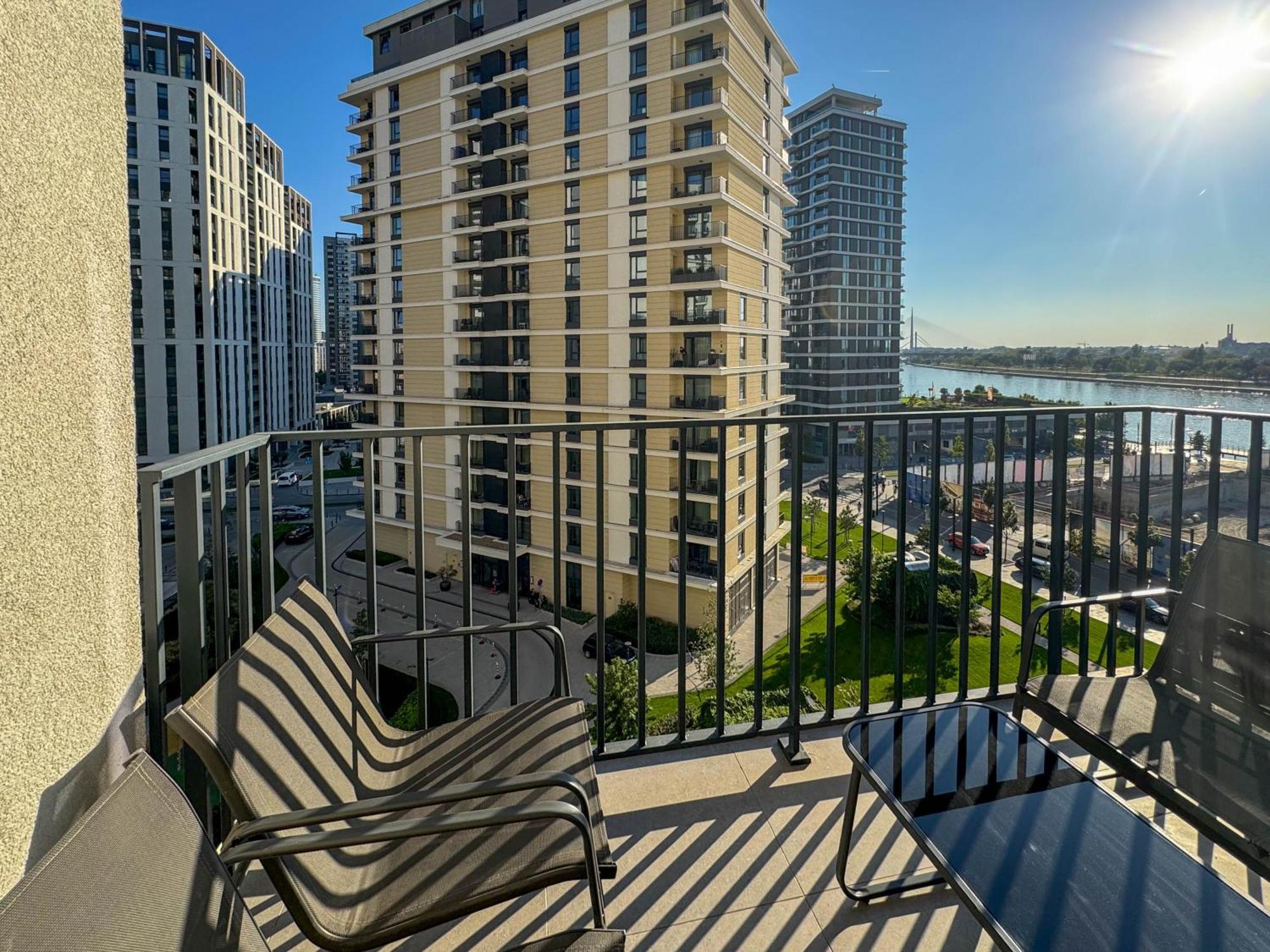 Belgrade Waterfront - Beograd Na Vodi - Metropolitan Luxury Apartments מראה חיצוני תמונה